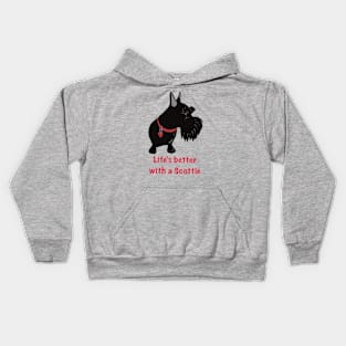 Life’s Better With A Scottie Kids Hoodie